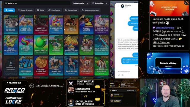 n4chobroo playing Slots - Live Casino Stream
