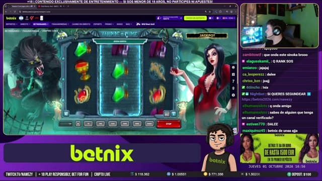 nawezy playing Slots - Live Casino Stream