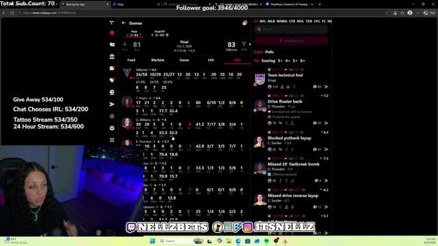 NellzBets playing Just Chatting - Live Casino Stream