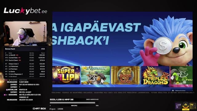 NIMP playing Slots - Live Casino Stream