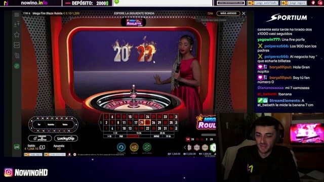 nochefelinatv playing Slots - Live Casino Stream
