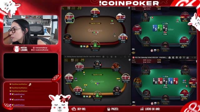 nodramalhama playing Poker - Live Casino Stream