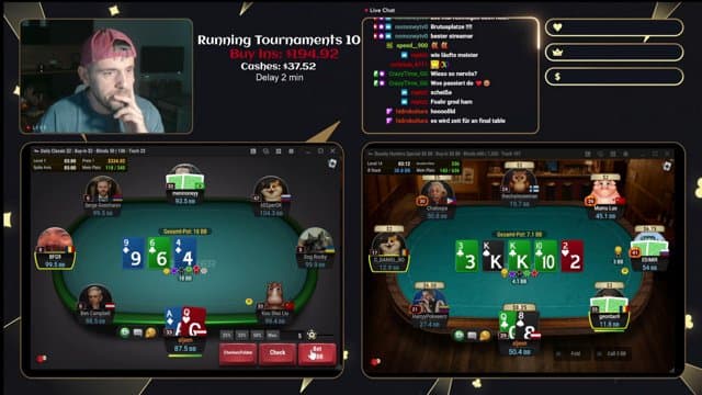 nomoneytv0 playing Poker - Live Casino Stream