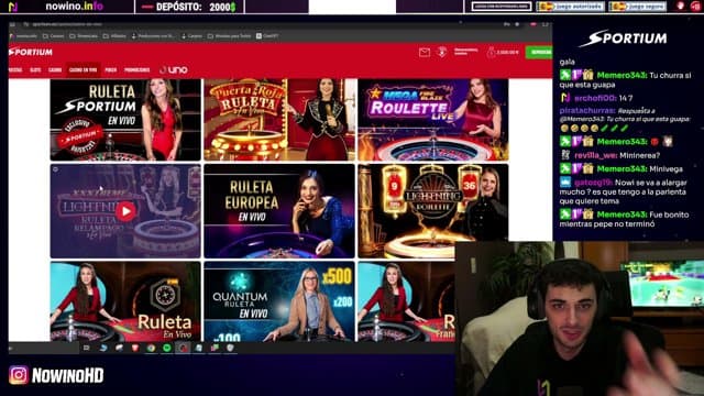 NowinoHD playing Slots - Live Casino Stream