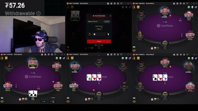 nugzz1012 playing Poker - Live Casino Stream