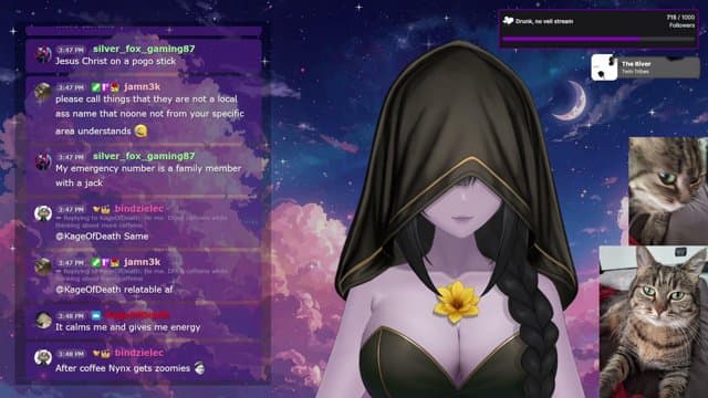 NynxOmnia playing Just Chatting - Live Casino Stream