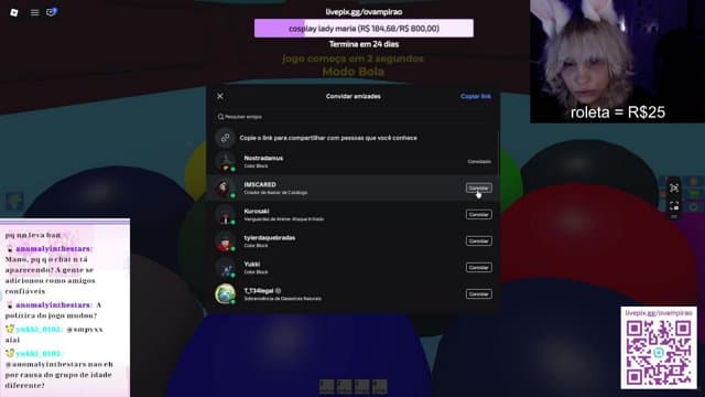O_Vampirao playing Just Chatting - Live Casino Stream