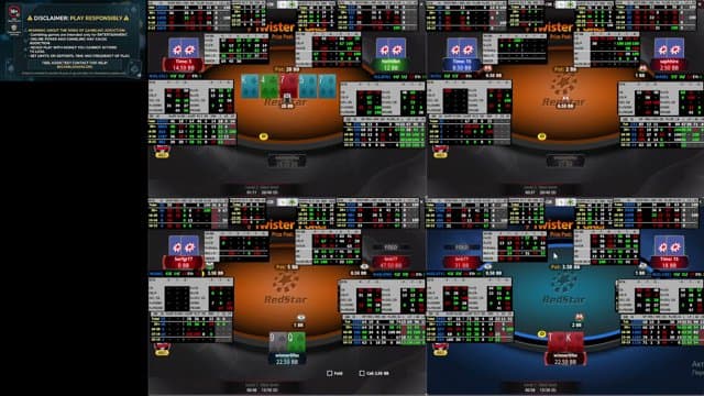 oddsstar1991 playing Poker - Live Casino Stream