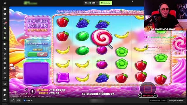 orangebonus playing Slots - Live Casino Stream