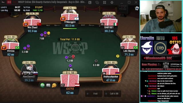 OS793 playing Poker - Live Casino Stream