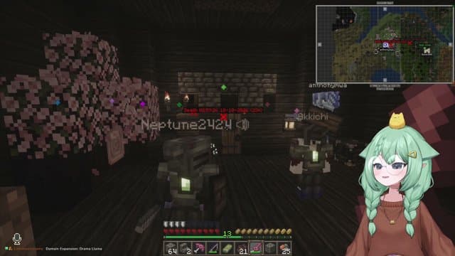 Palm playing Minecraft - Live Casino Stream