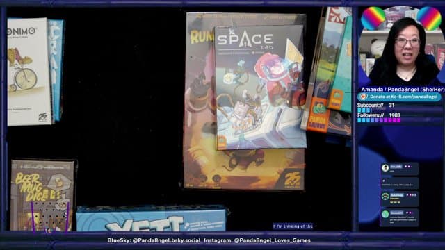 Panda8ngel playing Board Games - Live Casino Stream