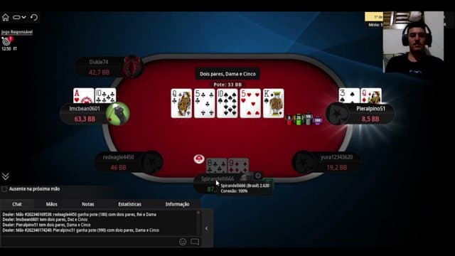 pauloograu playing Poker - Live Casino Stream