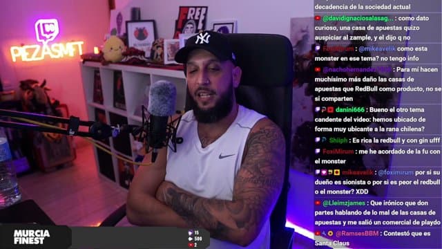 PiezasMFT playing Just Chatting - Live Casino Stream