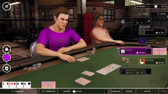 pitbullkev82 playing Poker Club - Live Casino Stream