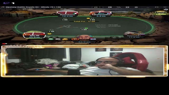 pokeroralon playing Poker - Live Casino Stream