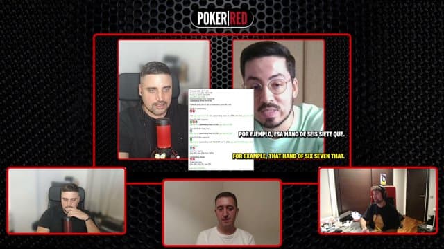 PokerRed playing Poker - Live Casino Stream