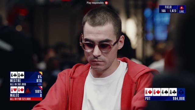 PokerStars playing Poker - Live Casino Stream