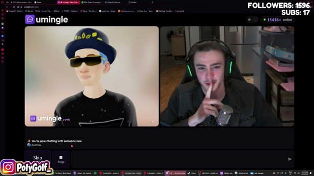 Polygolf_ playing Just Chatting - Live Casino Stream