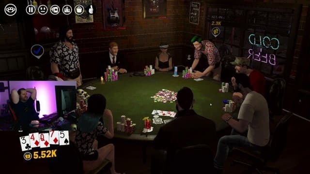 prisoner83 playing Poker - Live Casino Stream
