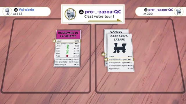 pro_zazou playing Monopoly - Live Casino Stream