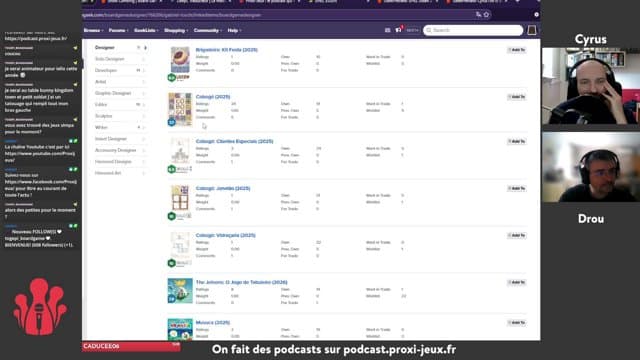 Proxi_Jeux playing Board Games - Live Casino Stream