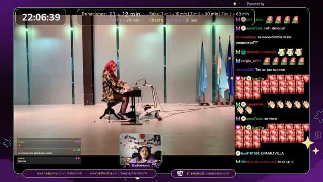 RadioMonii playing Just Chatting - Live Casino Stream