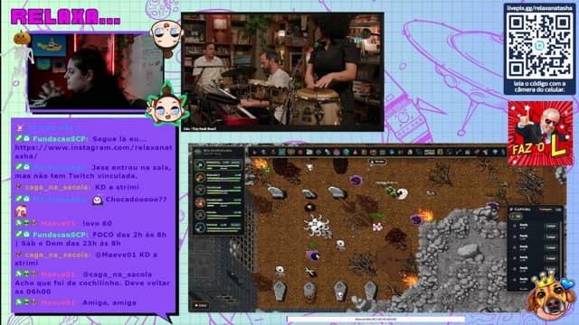 RelaxaNatasha playing Just Chatting - Live Casino Stream