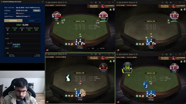 ReportGamingg playing Poker - Live Casino Stream