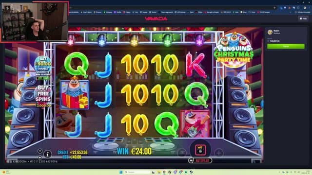 Ruben playing Slots - Live Casino Stream