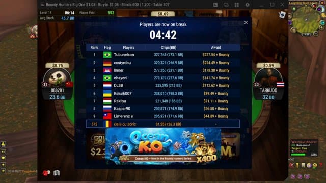 Rushmeplsnow playing Poker - Live Casino Stream