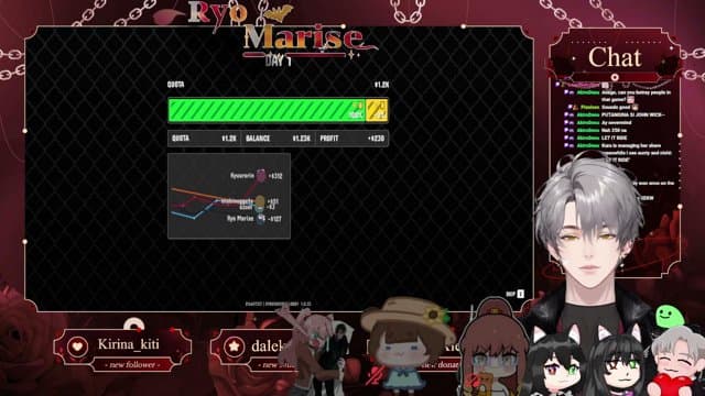 RyoMarise playing Gamble With Your Friends - Live Casino Stream