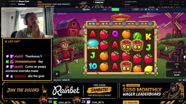 sam_bets playing Slots - Live Casino Stream