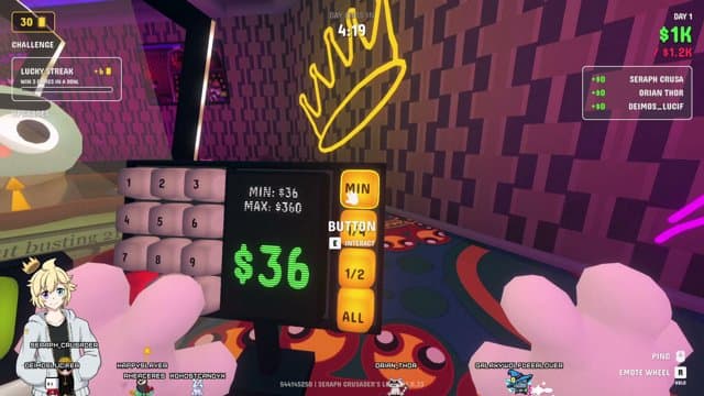 Seraph_Crusader playing Gamble With Your Friends - Live Casino Stream