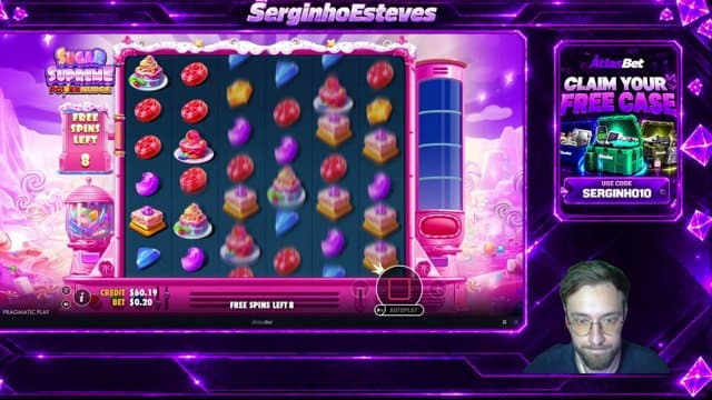 SerginhoEsteves playing Slots - Live Casino Stream