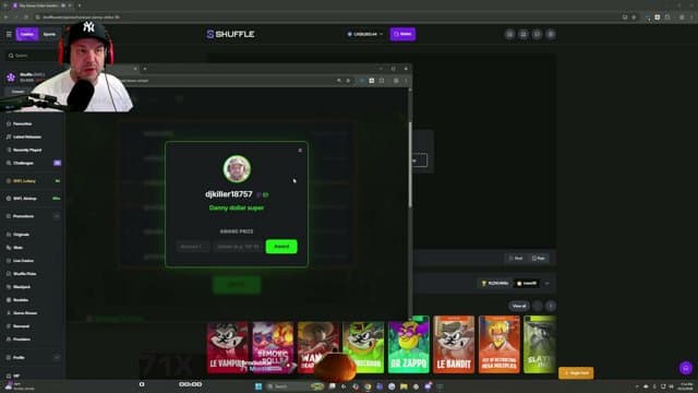 Shotz playing Slots - Live Casino Stream