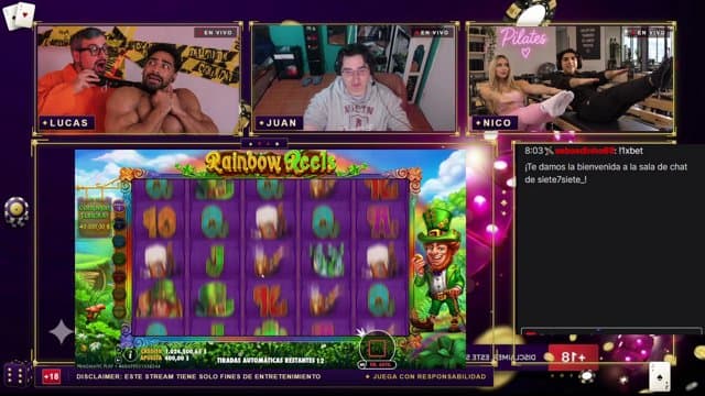 Siete7Siete_ playing Slots - Live Casino Stream