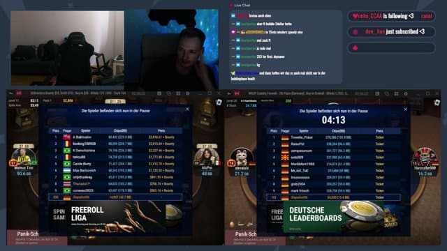 Slapshot9601 playing Poker - Live Casino Stream