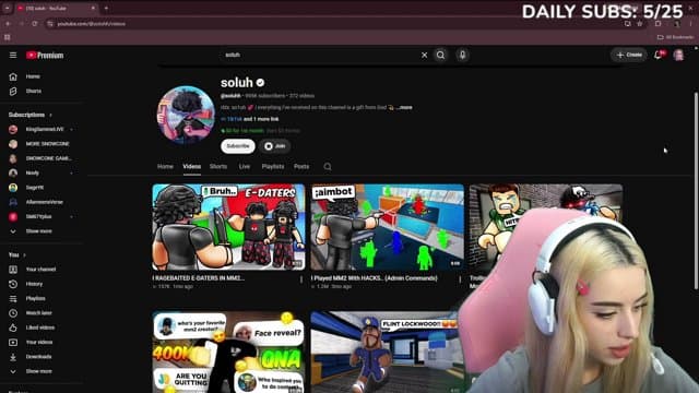 snowcone playing Just Chatting - Live Casino Stream