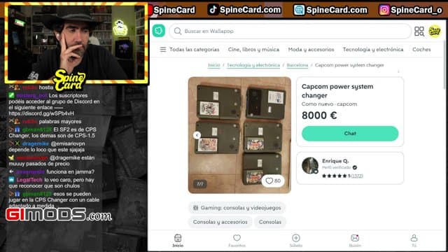 SpineCard playing Just Chatting - Live Casino Stream