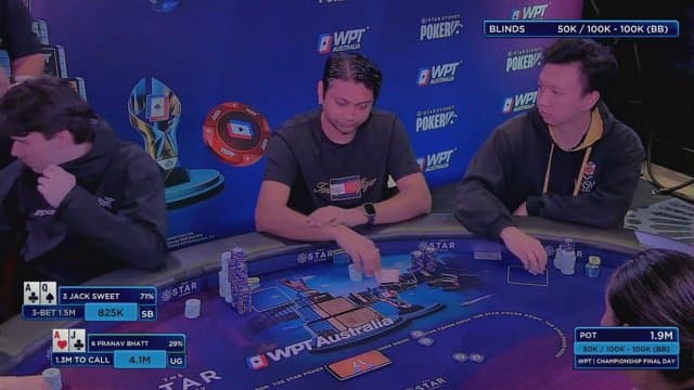 StarPokerAU playing Poker - Live Casino Stream