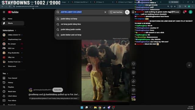 Staydownkayy playing Just Chatting - Live Casino Stream