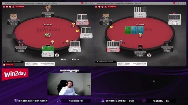 StepsDerSteher playing Poker - Live Casino Stream