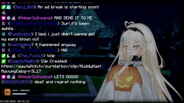 SuriDarkov playing Just Chatting - Live Casino Stream
