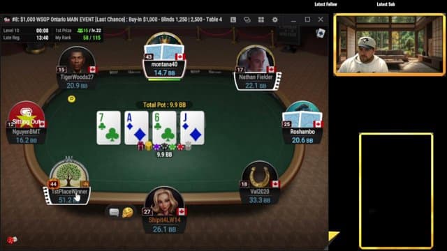 sutedacespoker playing Poker - Live Casino Stream