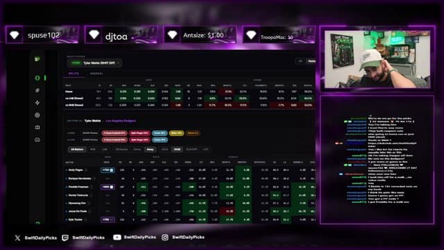 SwiftDailyPicks playing Just Chatting - Live Casino Stream