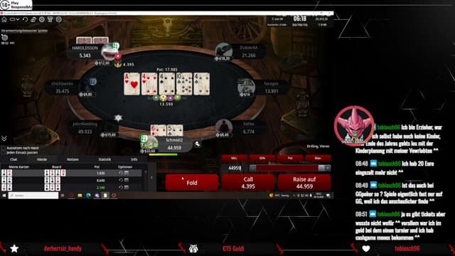 Take_xo playing Poker - Live Casino Stream