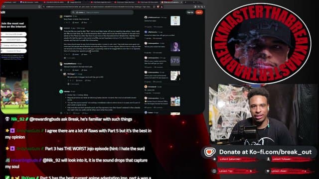 Thabreakmaster playing Just Chatting - Live Casino Stream