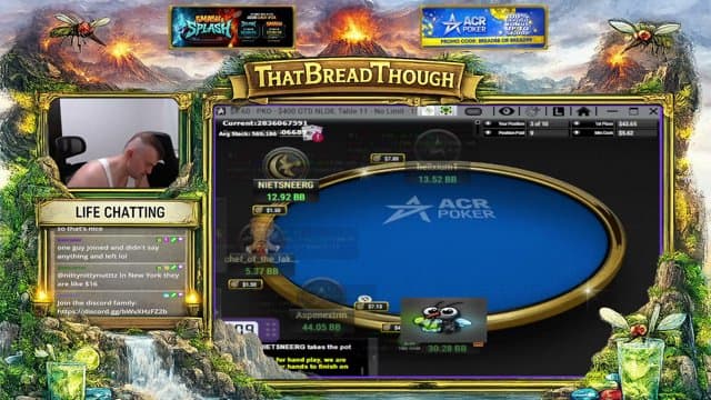 ThatBreadThough playing Poker - Live Casino Stream
