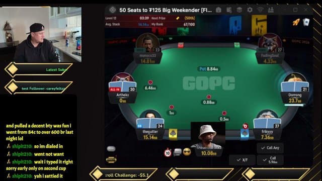 THE1GirthBrooks playing Poker - Live Casino Stream